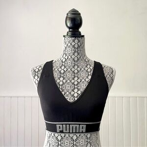Puma Seamless Racerback Sports Bra Size S